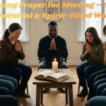 Closing Prayer for Meeting