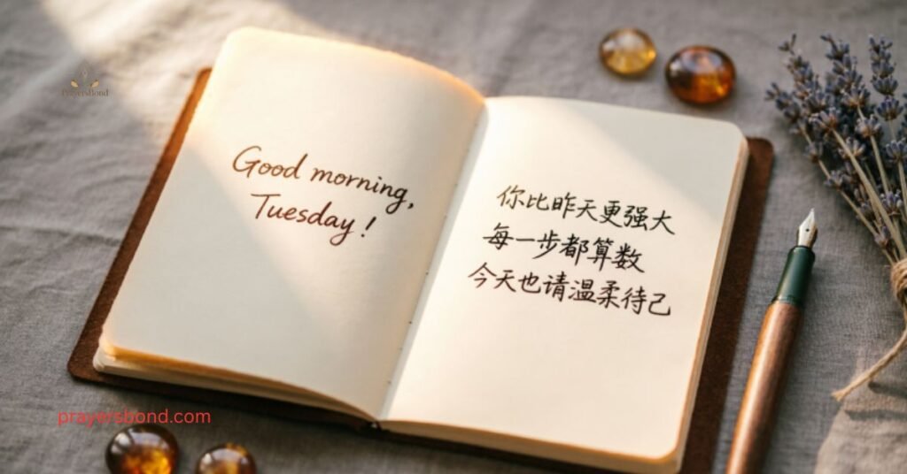 Encouraging and Heartfelt Tuesday Messages