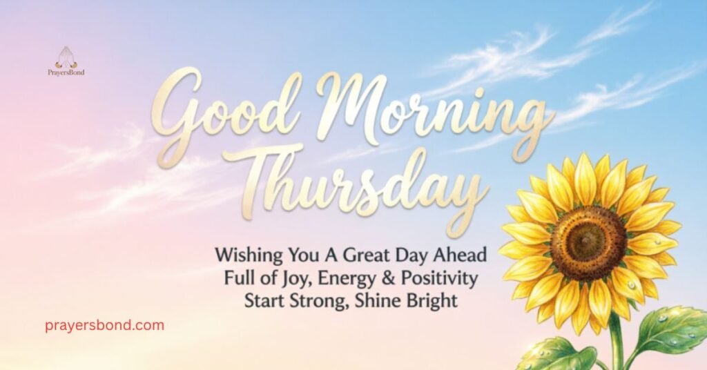 Good Morning Thursday Messages For A Great Day