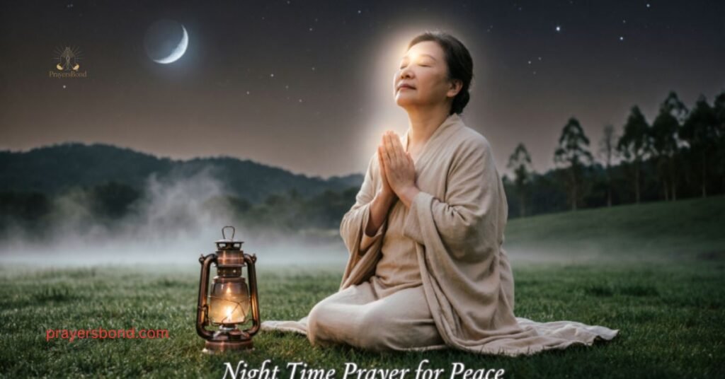 Night Time Prayer for Peace