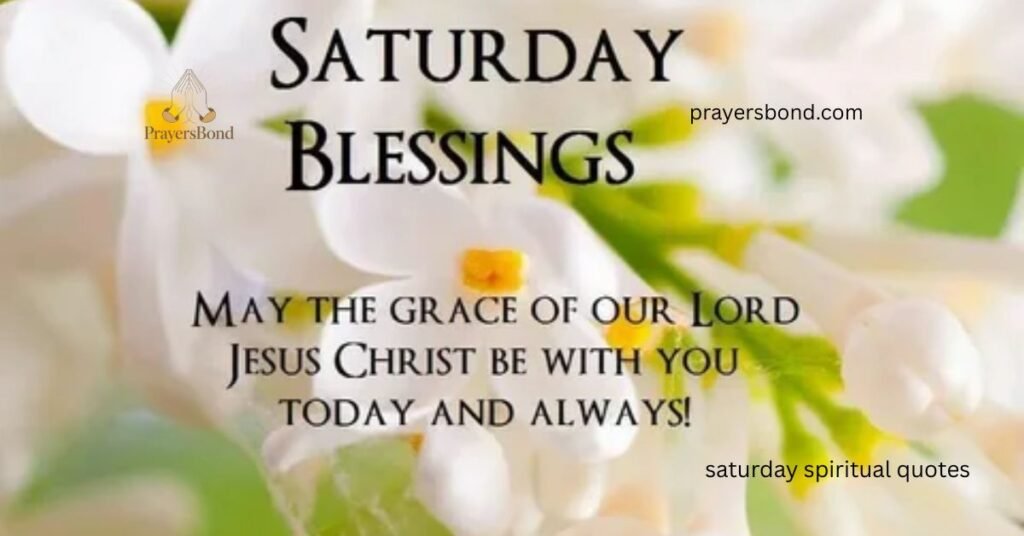 saturday spiritual quotes