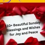 Beautiful Sunday Blessings