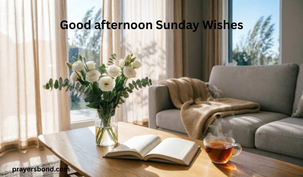 Good afternoon Sunday Wishes