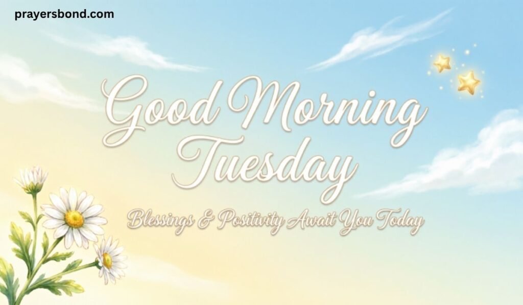 Good Morning Tuesday Blessings Images