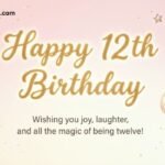 Happy 12th Birthday Message