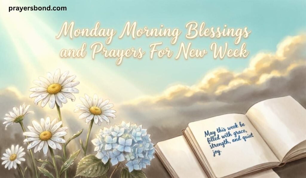 Monday Morning Blessings and Prayers For New Week