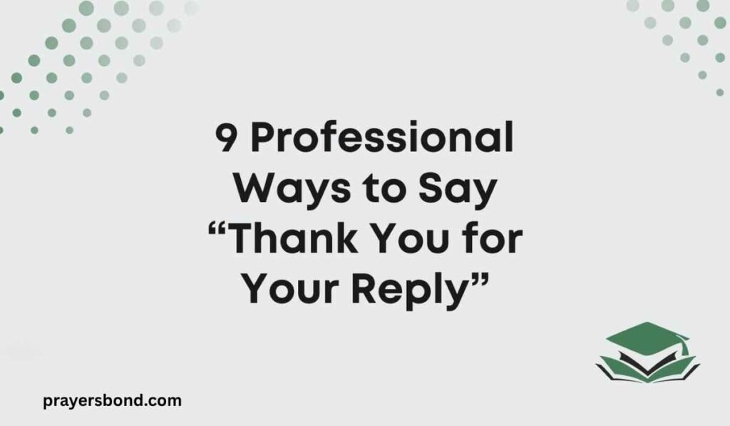 Professional Reply Examples