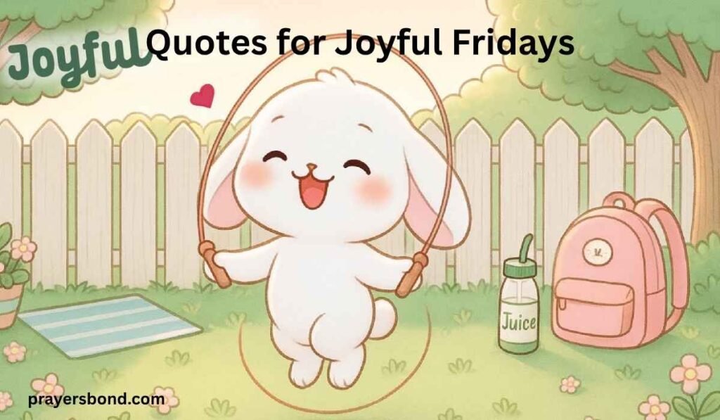 Quotes for Joyful Fridays