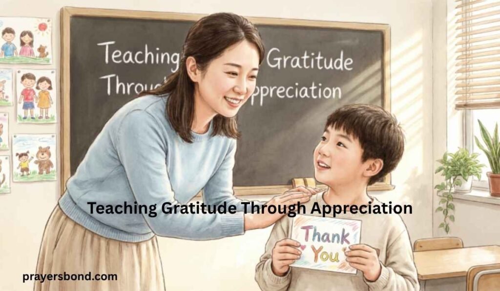 Teaching Gratitude Through Appreciation