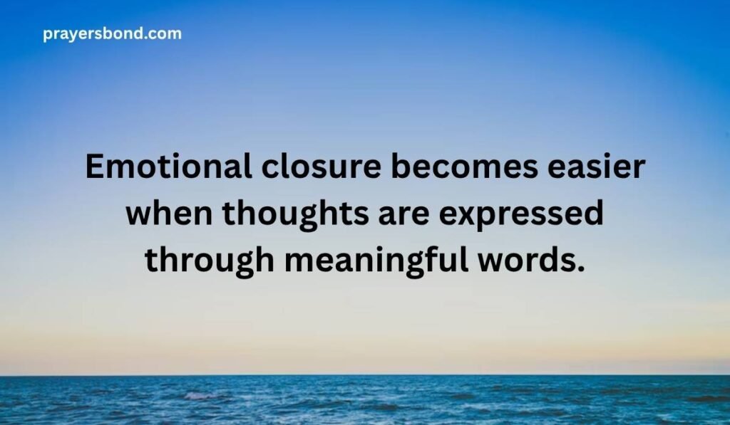 Why Farewell Quotes Help Emotional Closure