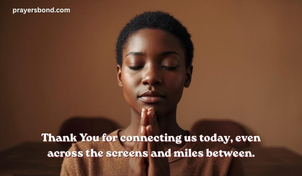 closing prayer for online meeting