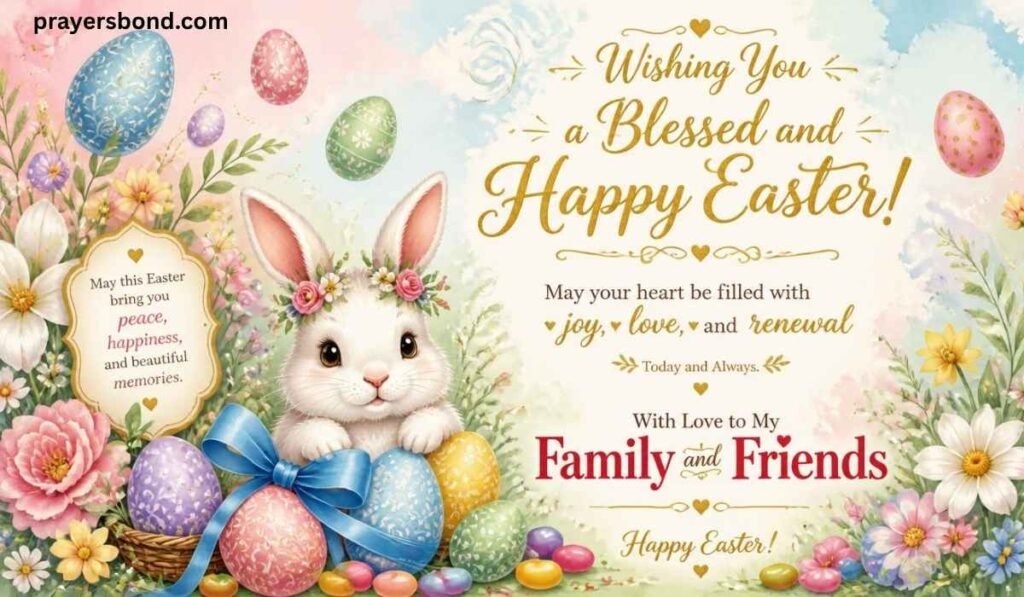 Cute Easter Wishes for Family and Friends
