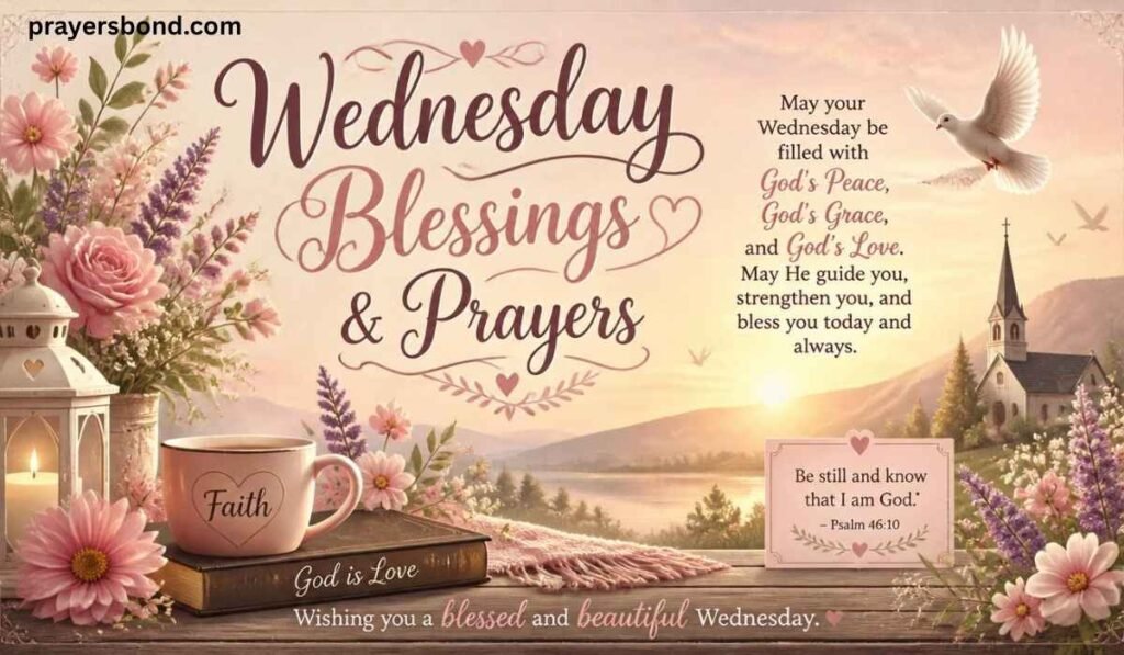 Cute Wednesday Blessings and Prayers Images