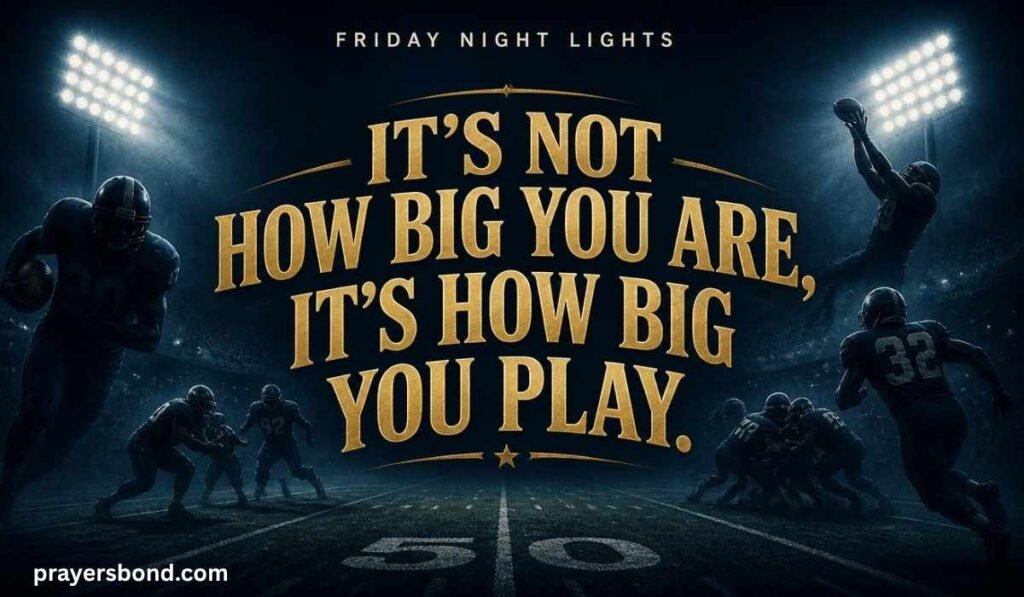 Friday Night Lights Quotes