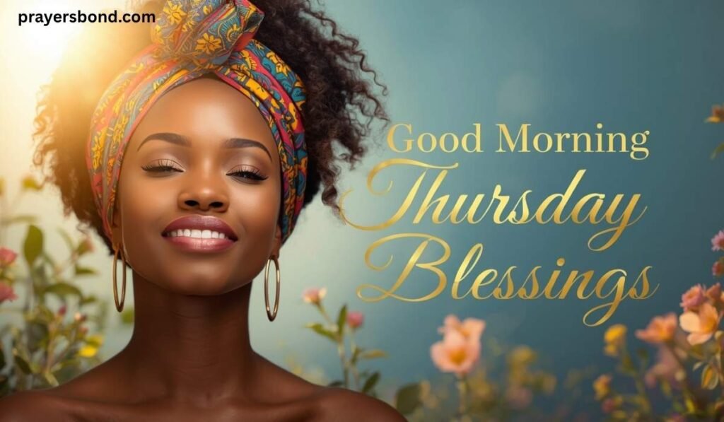 Good Morning Thursday Blessings African American