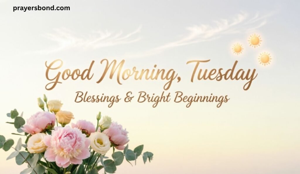 Good Morning Tuesday Blessings Images