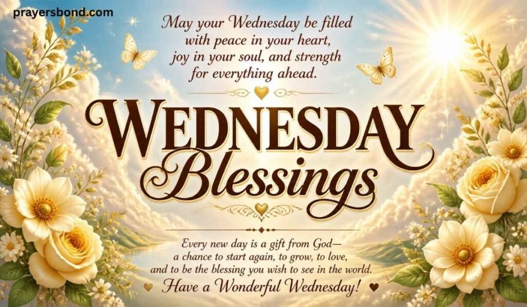 Inspirational Wednesday Blessings