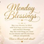 Monday Blessings Quotes