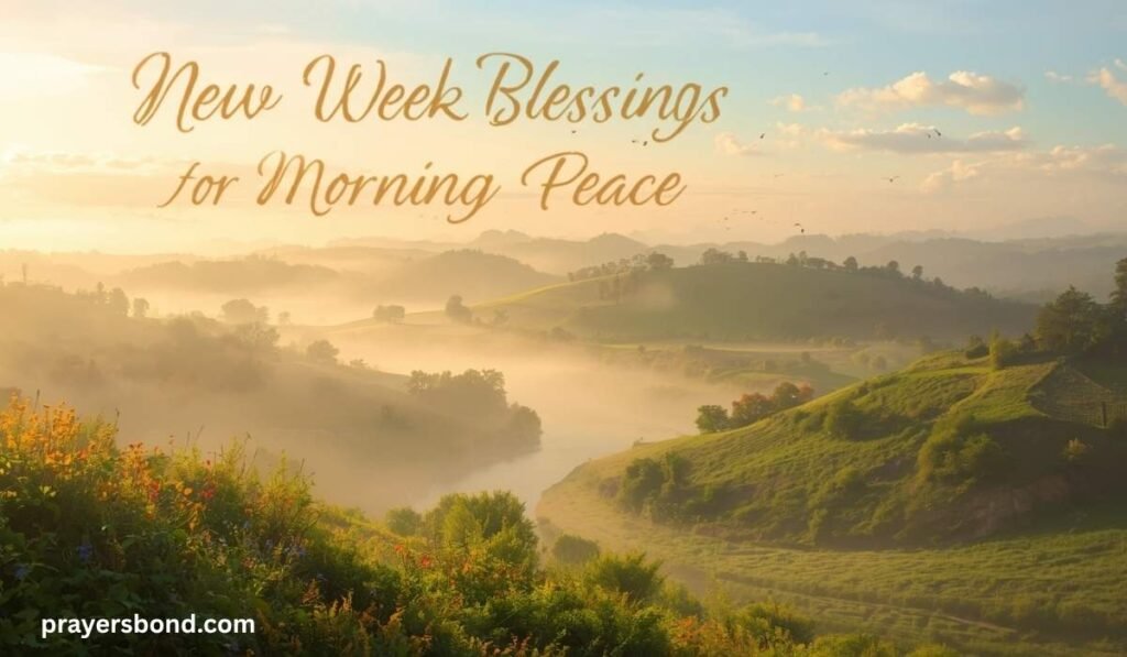 New Week Blessings for Morning Peace