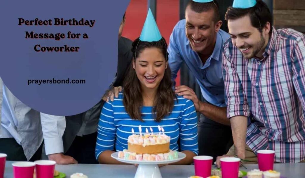 Perfect Birthday Message for a Coworker