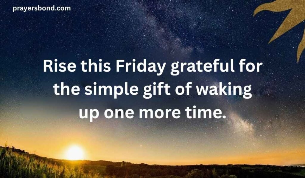 Thankful Good Morning Friday Blessings