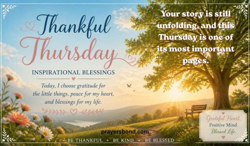 Thankful Thursday Inspirational Blessings