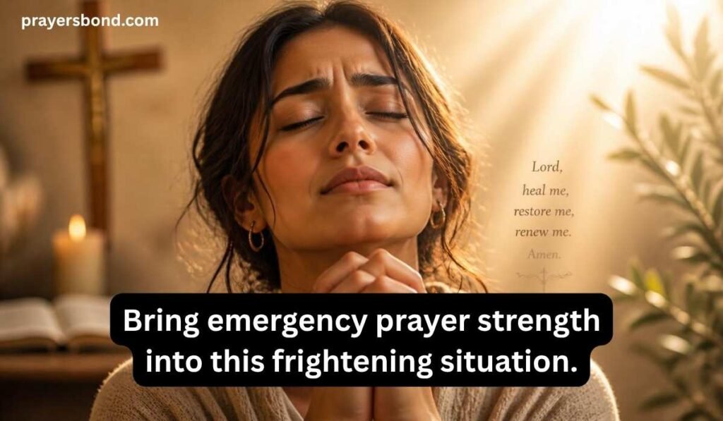 Urgent Prayer for Healing