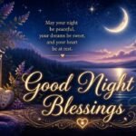 Beautiful Good Night Blessings