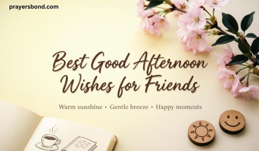 Best Good Afternoon Wishes for Friends