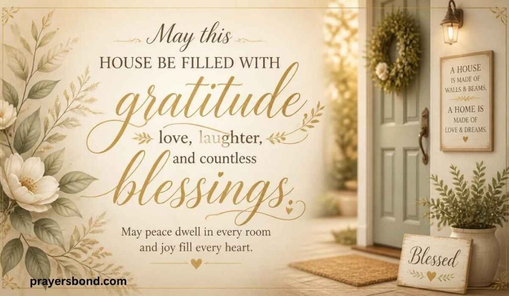 Gratitude-Focused House Blessing Quotes