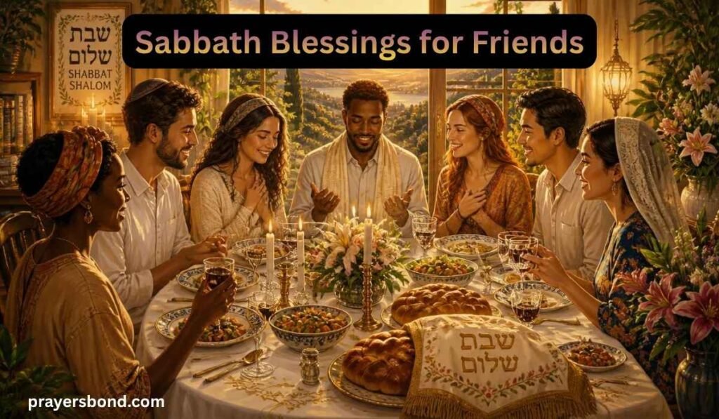 Sabbath Blessings for Friends